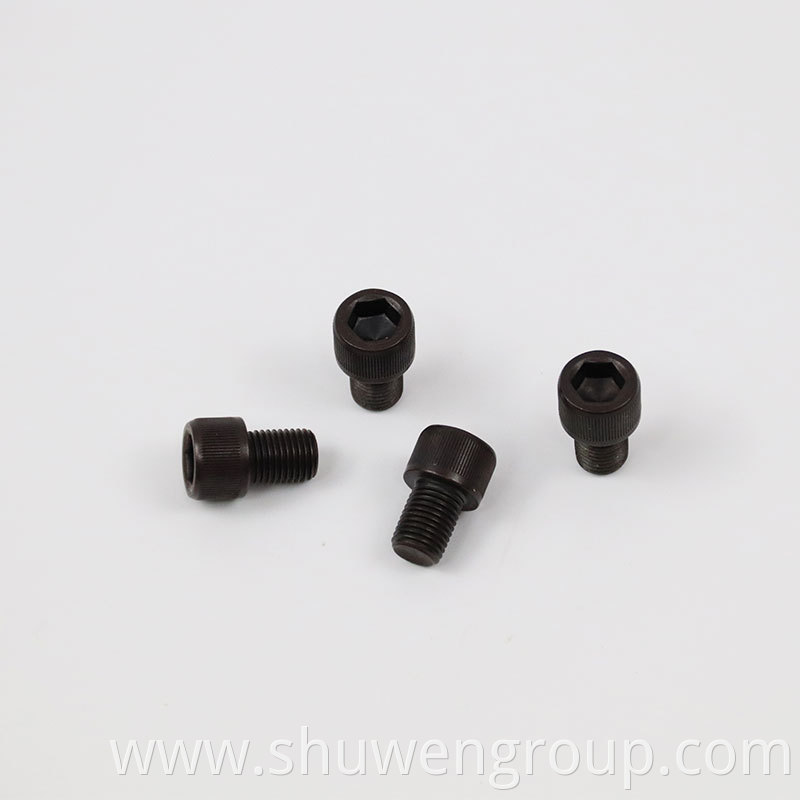 Black Steel DIN912 Hex Socket Head Cap Screw